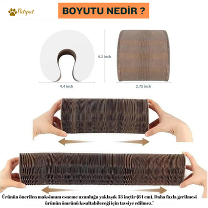 Patipat™ Akıllı Tırmalama ve Oyun Yatağı